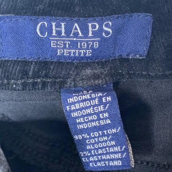 CHAPS•CORDUROY JEANS - Picture 7 of 7